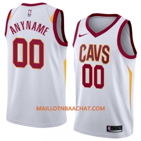 Maillot NBA Cleveland Cavaliers Personnalisable Nike 2017-18 Blanc Swingman - Homme